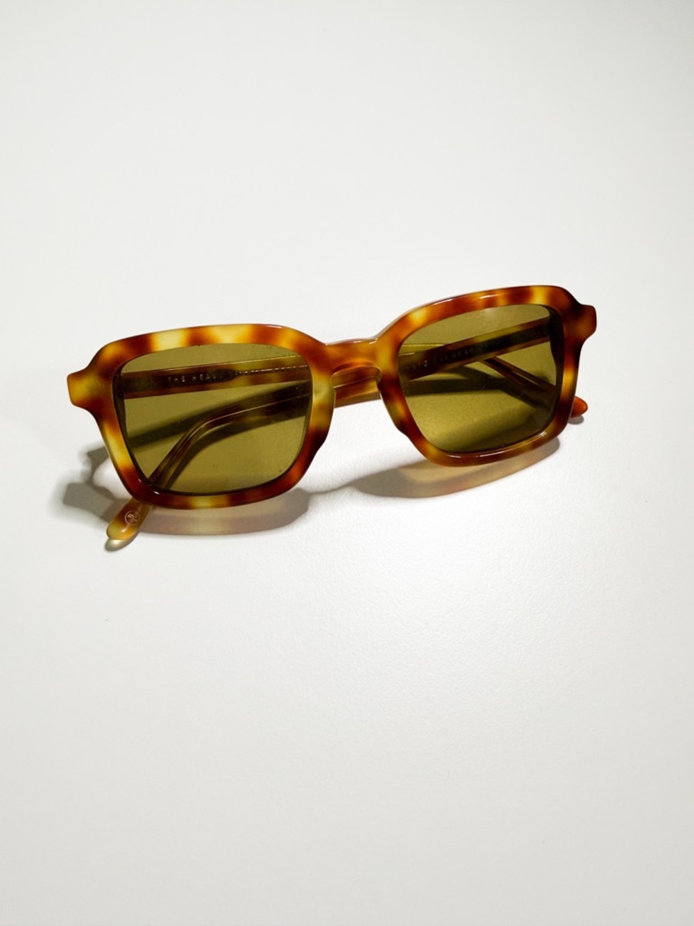 Crap Eyewear The Heavy Tropix Sunglasses in Blonde Tortoise / Polarized Mustard - Picture 3 of 5